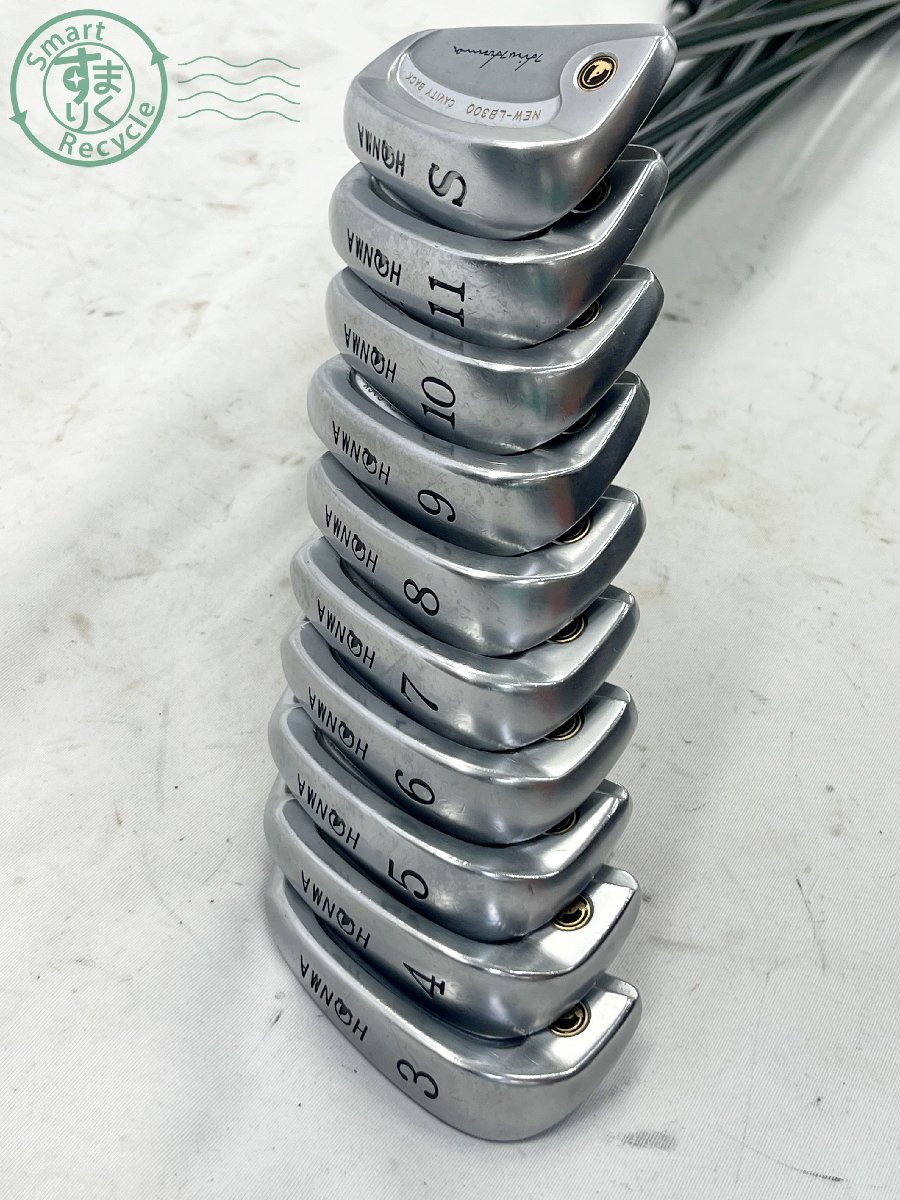 09251423 □HONMA ホンマ NEW-LB300 アイアン 10本セット 3~11 S
