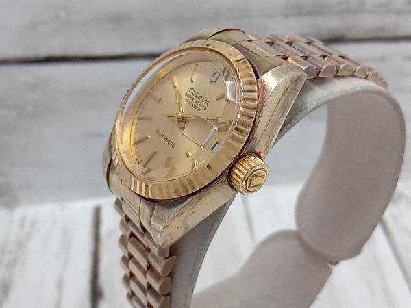 BULOVA】ブローバ スーパーセビル 5770124 自動巻 腕時計 ゴールド 