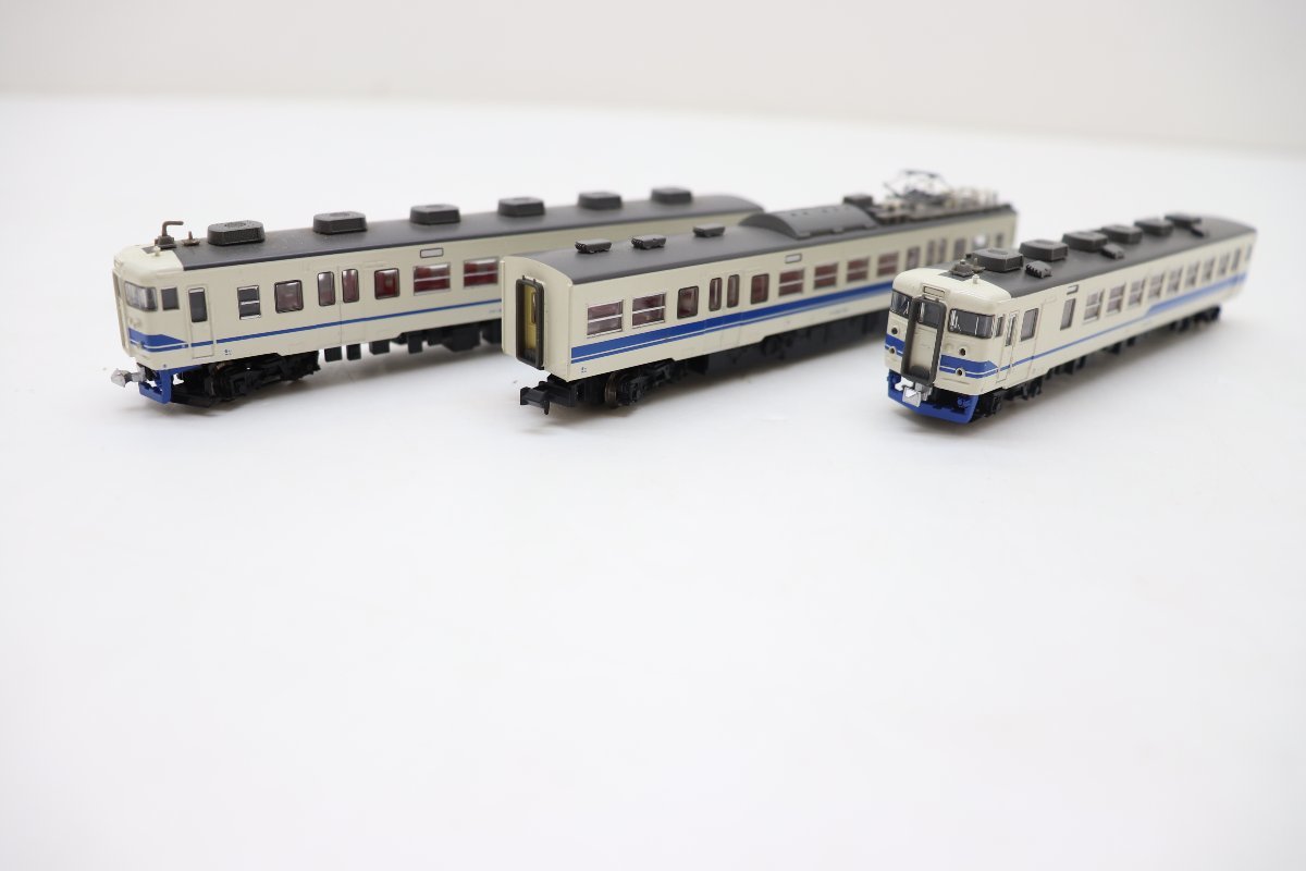 爆買い 35JD マイクロハイエース A-0044 413系100番台+クハ455-702 新北陸色 3両SET 車軸欠品あり 鉄道模型 ジオラマ 車両 ジャンク(JR、国鉄車輌)｜売買されたオークション情報、yahooの商品情報をアーカイ JR、国鉄車輌