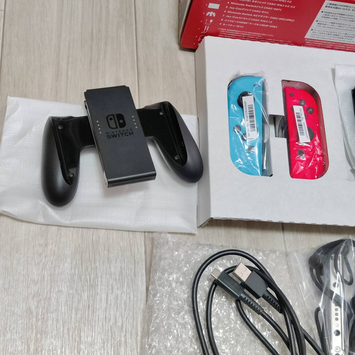 任天堂スイッチ本体動作確認済み(ジョイコンジャンク品) 828725】ニンテンドー スイッチ 本体 ジョイコン ドック ACアダプター