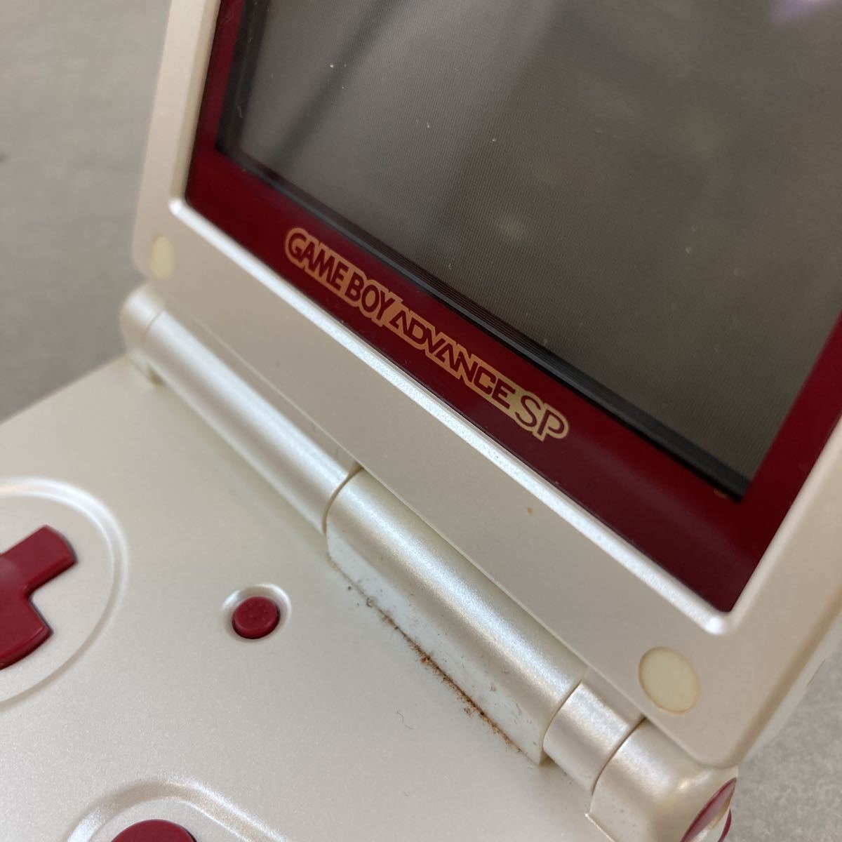125】ゲームボーイアドバンスSP 任天堂 2002年製 ゲーム おもちゃ 