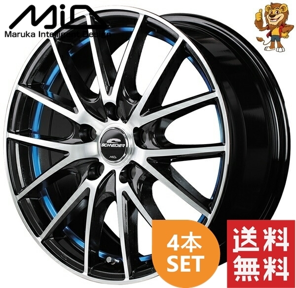RX27 4本セット SCHNEIDER + 15×5.5J ミニキャブバン64V ホイール4本