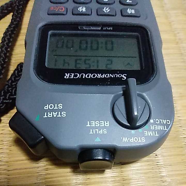 SEIKO サウンドプロデューサー セイコー SVAX001 ストップウォッチ