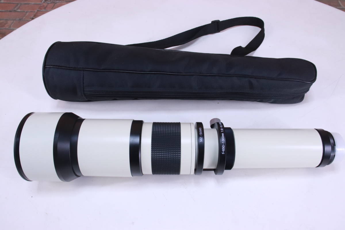  MZ-5000 Kenkor 望遠レンズ 超望遠 f=650-1300mm 1:8-16 現状品 凹みあり F5656(レンズ)｜売買されたオークション情報、yahooの商品情報をアーカイブ公開 - オークファン その他