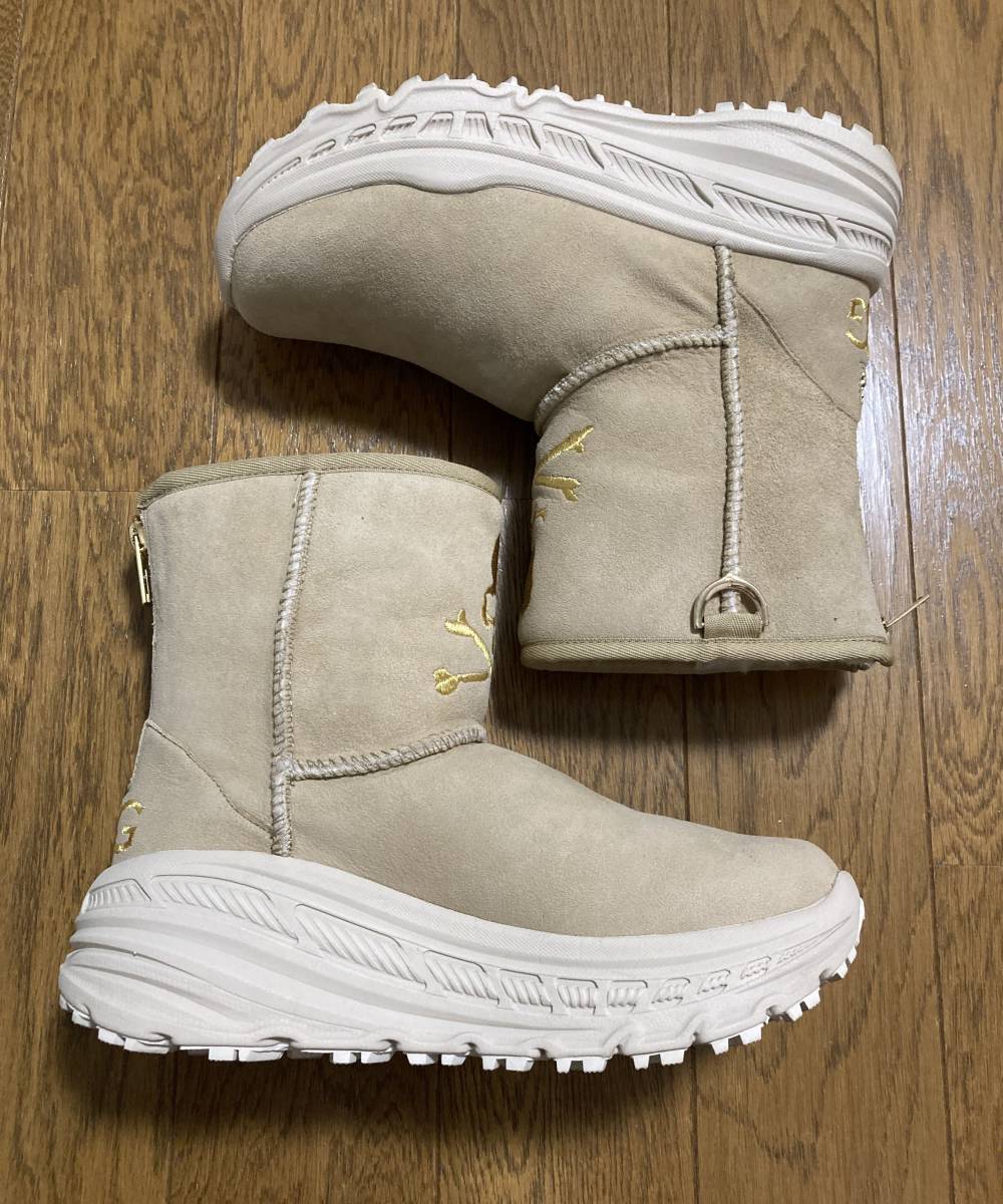 美品☆[MASTERMIND WORLD×UGG] 20AW スカル刺繍 バックジップ ムートン