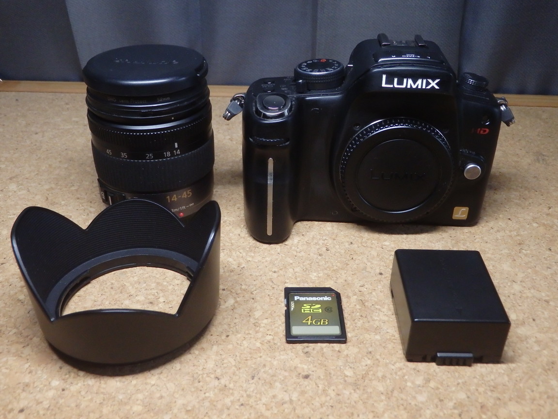 Panasonic LUMIX DMC-GH1（1210万画素 4/3型Live MOSセンサー）管理番号：C209011