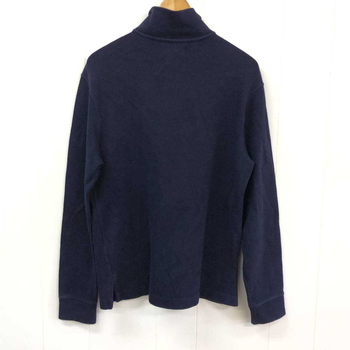 polo ralph lauren ハーフジップ プルオーバースウェット ネイビー S 