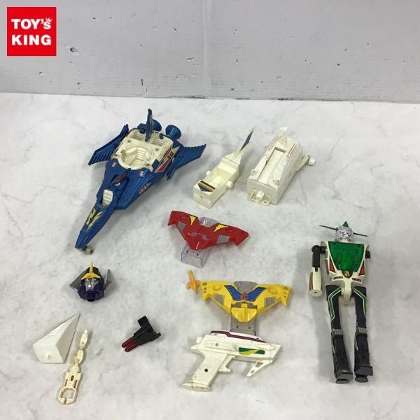 1円～ 訳あり ジャンク ミクロマン タワー基地 m-115、ヘッドパーツ 他