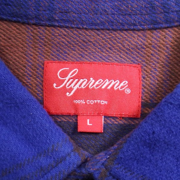Supreme Heavyweight Flannel Shirt L シュプリーム ヘビーウエイト フランネルシャツ Supreme Flannel Shirt Medium Size サイズ:XL