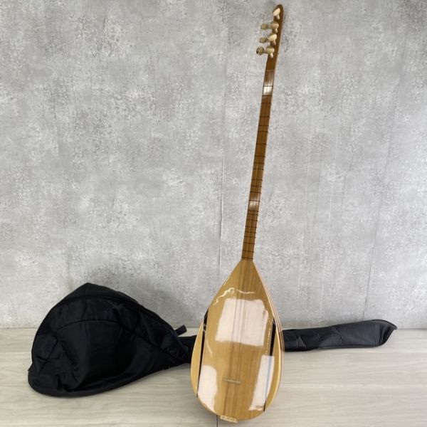 サズ SAZ トルコ 民族楽器 弦楽器 全長112.5cm 7弦 ソフトケース付
