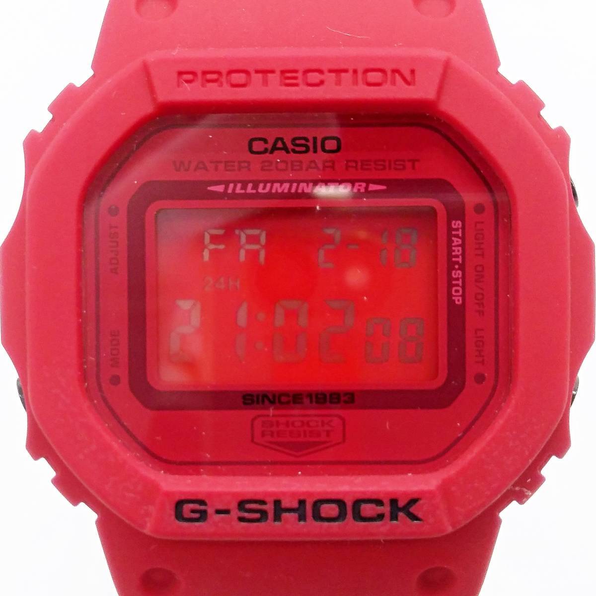G-SHOCK DW-5635C-4JR 35th CASIO ANNIVERSARY RED OUT Watch LIMITED 