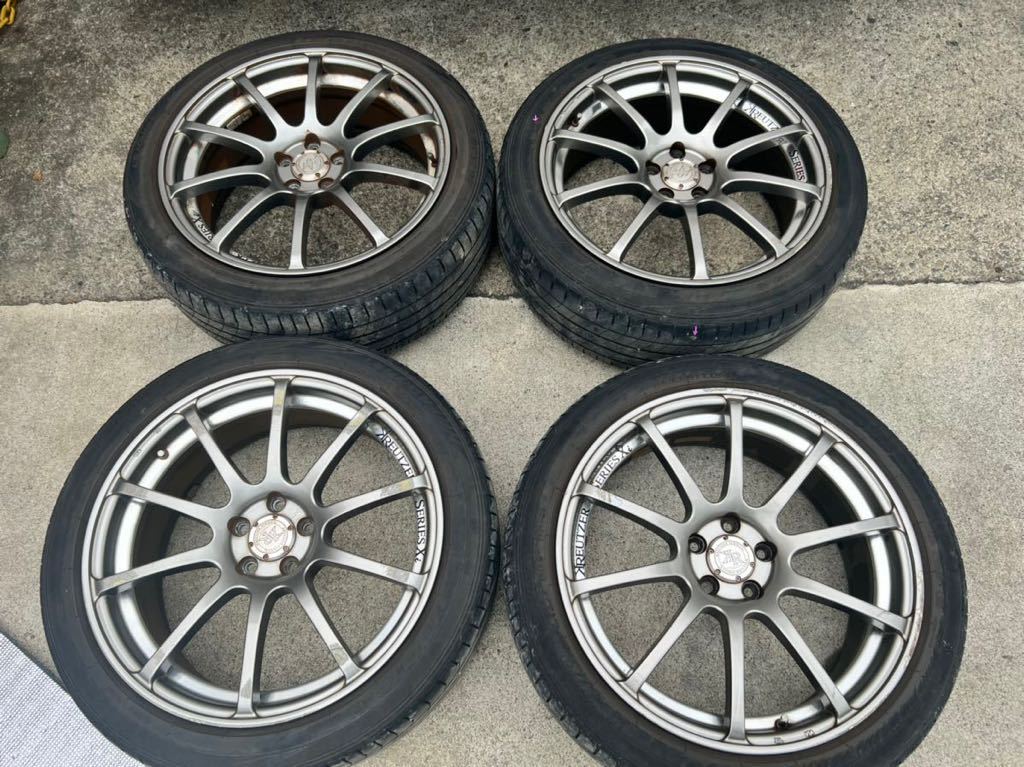 【100%新品，お買い得】 ヨコハマ ホイール クロイツアー 18インチ7.5j＋50 4本セット PCD100 215/45-18レガシィ BP5.BL5 BH5.BE5 インプレッサなどに SAD1(ラジアルタイヤ)｜売買されたオークション情報、yahooの商品情報をアー 5穴