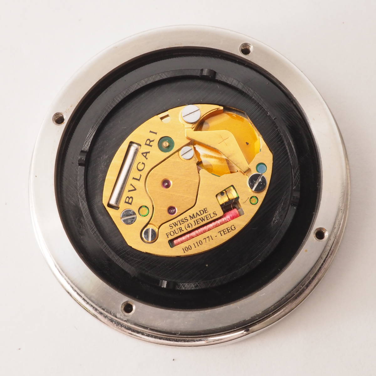 ダブルハート BVLGARI 0 腕時計 BZ30S ブルガリ クオーツ BZP30S 革