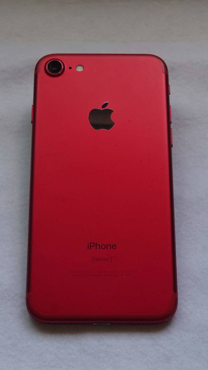 Apple iPhone 7 128GB プロダクトレッド MPRX2J⁄A公式