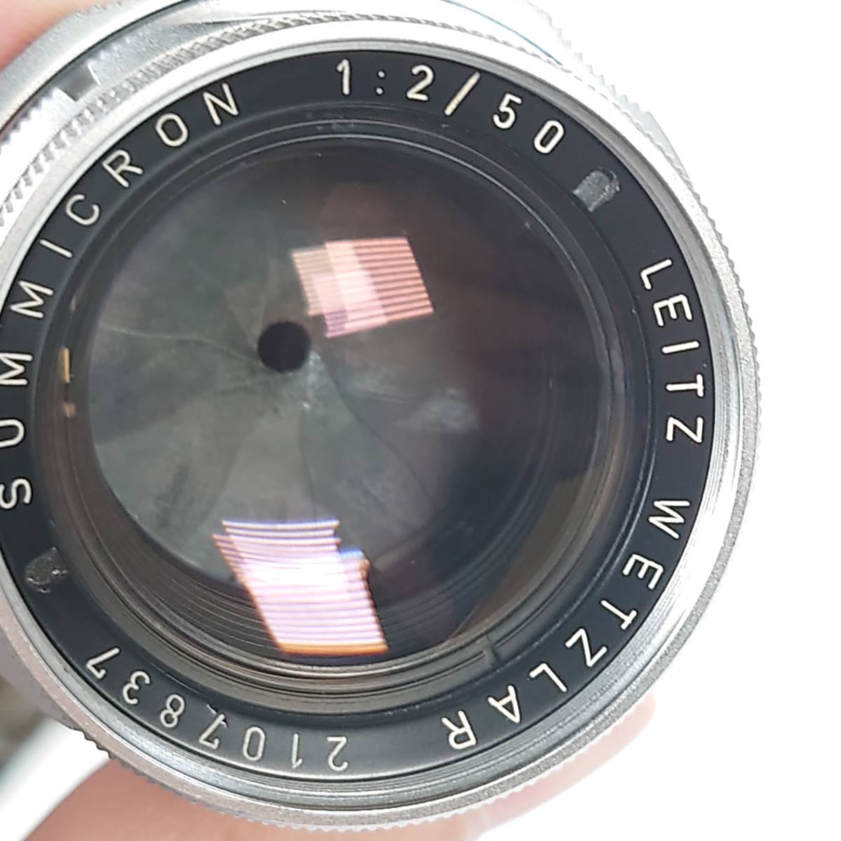 LEICA DR Summicron 50mm f2 Ernst Leitz GmbH Wetzlar Mマウント