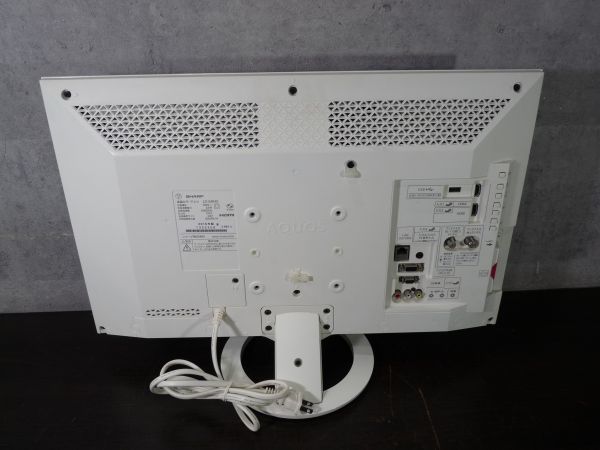 美品 動作保証 SHARP シャープ 24インチ液晶テレビ LC-24K40 リモコン付き 一人暮らし 寝室等 22130 SHARP シャープ 液晶テレビ 美品☆SHARP C24DE HDMI
