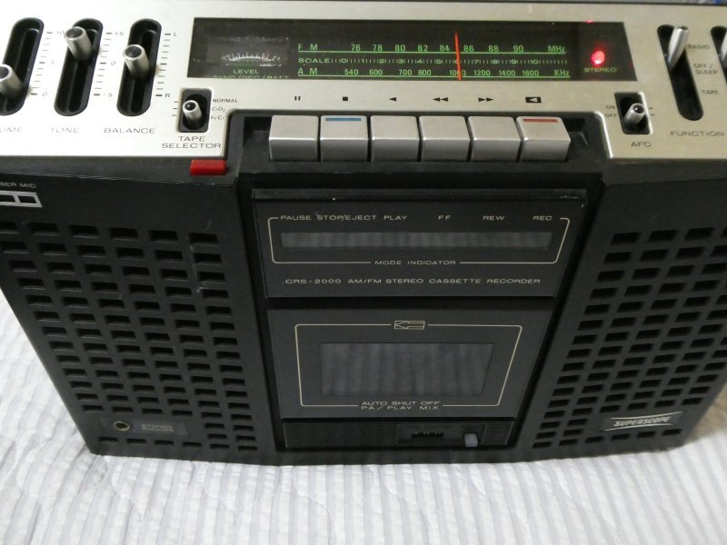 希少品MARANTZマランツSUPERSCOPEラジカセ CRS-4800整備品