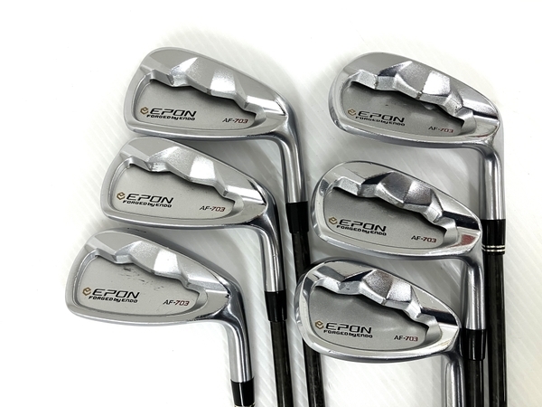 EPON エポン AF-703 6-9 P A 6本 セット アイアン QUADRA 502i 中古 O6822637