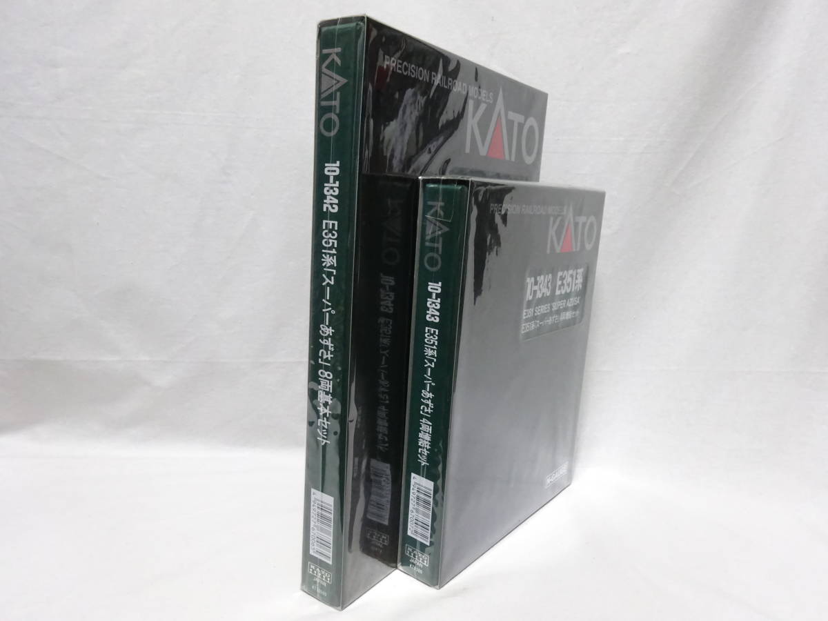 【新品】KATO 10-1342 10-1343 E351系「スーパーあずさ」8両基本＆4両増結セット