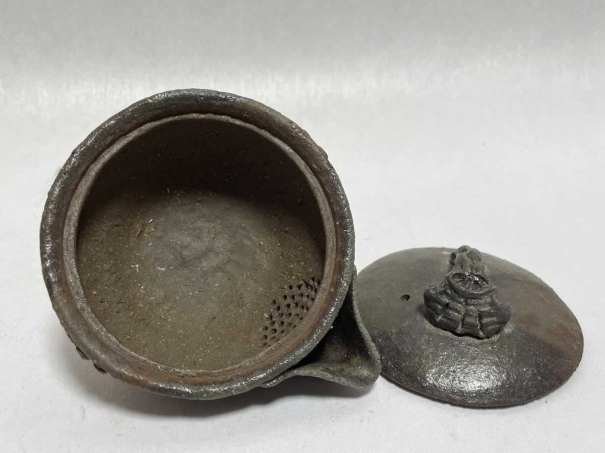 森風来】 備前焼 霊芝 手造宝瓶 備前焼 手造宝瓶 煎茶