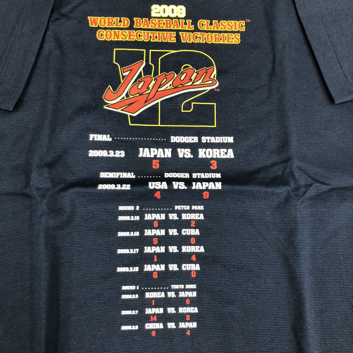 WBC 2009 優勝記念 Tシャツ 2009 WBC チャンピオンズ Tシャツ M WBC 侍