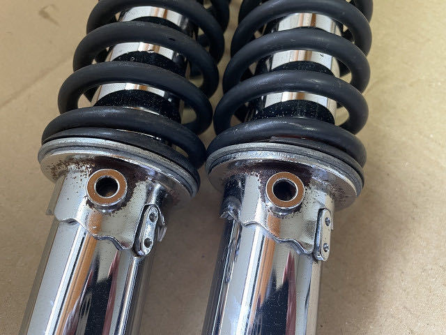 SR400 純正 リアサスペンション リアショック ブラック FI