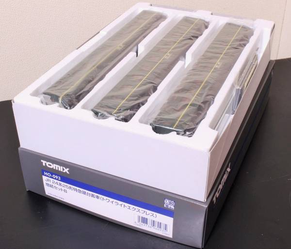 TOMIX HO-093 JR 24系 トワイライトエクスプレス　増結セットB