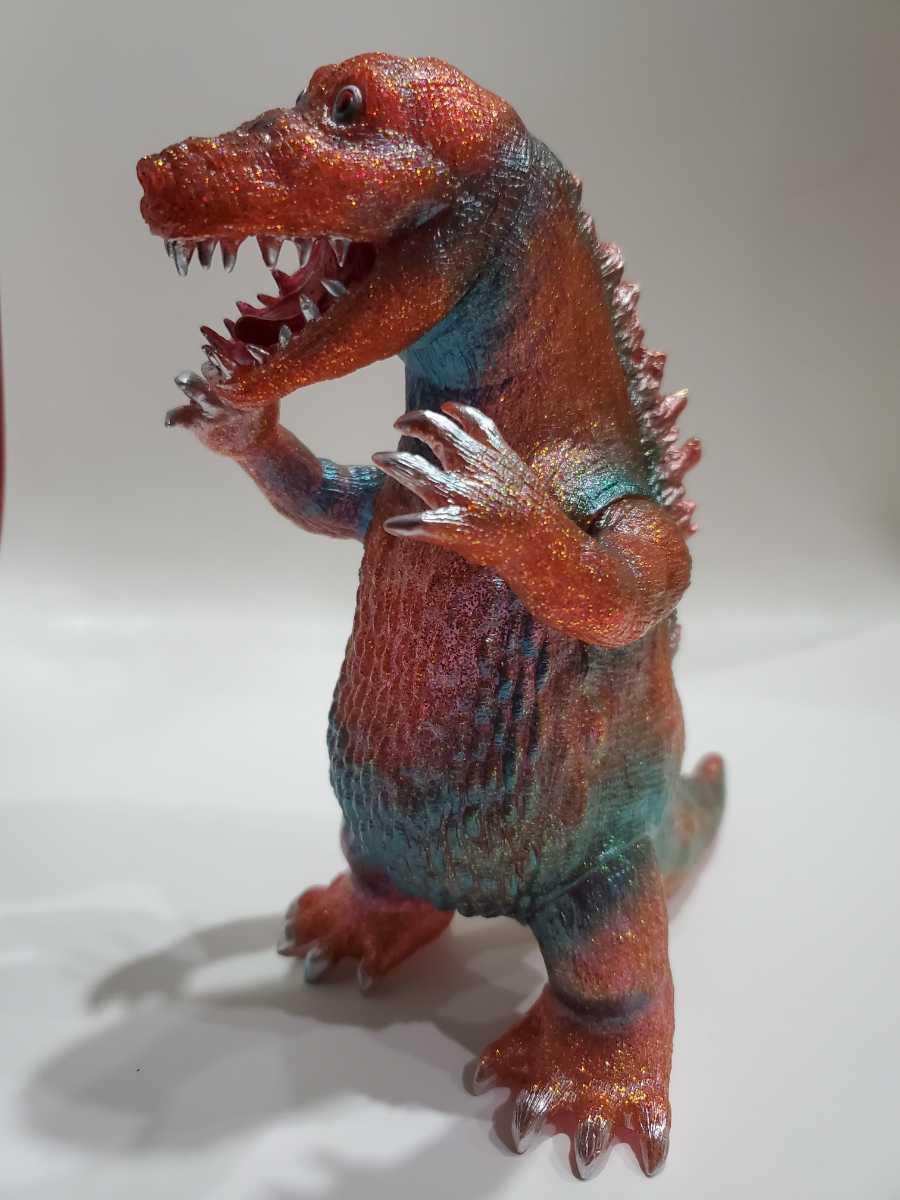 シカルナ工房　新吉くん ゴジラ ソフビ スーフェス シカルナ工房 新吉くん オマケ ゴジラ ギガラメ 杉浦茂