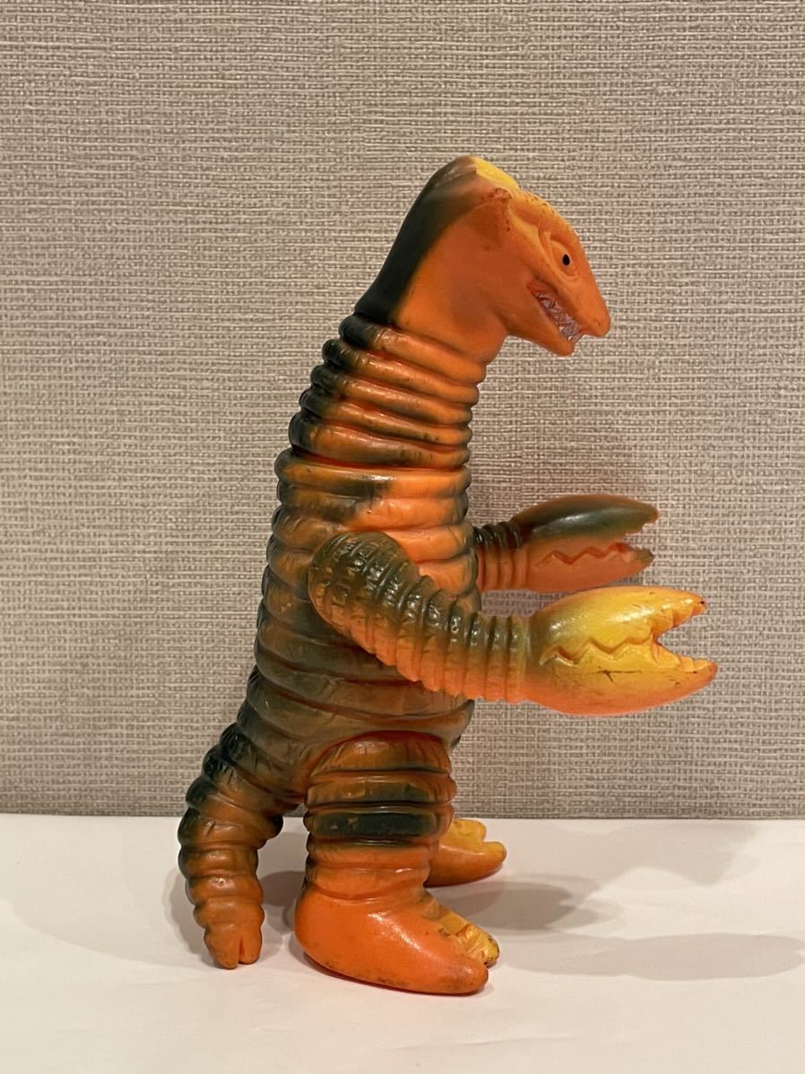 ソフビ サドラー ブルマァク 当時物 怪獣 約12cm