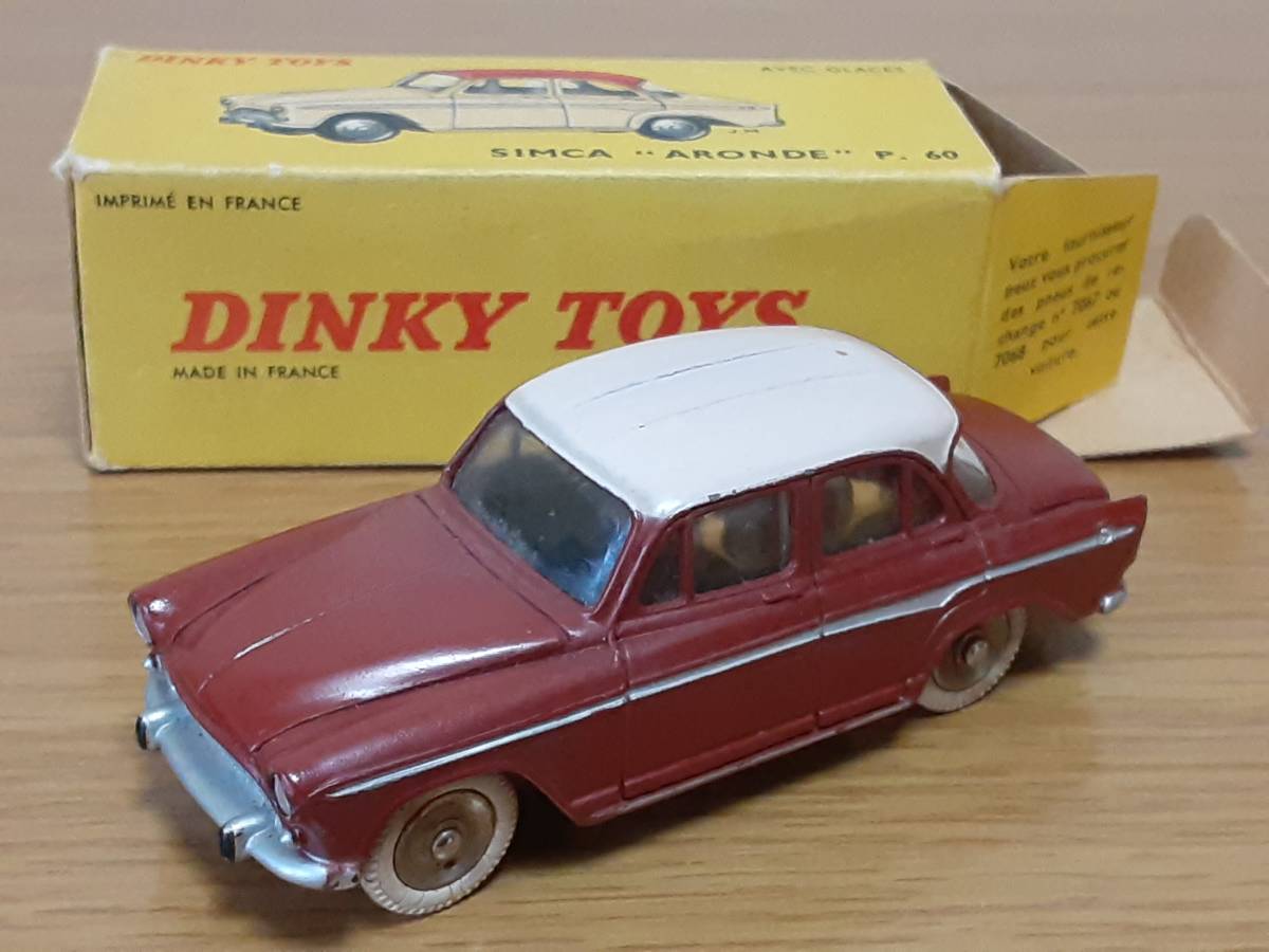 0 Dinky Simca Aronde Toys P.60 FRENCH (自動車) Yahoo!オークション