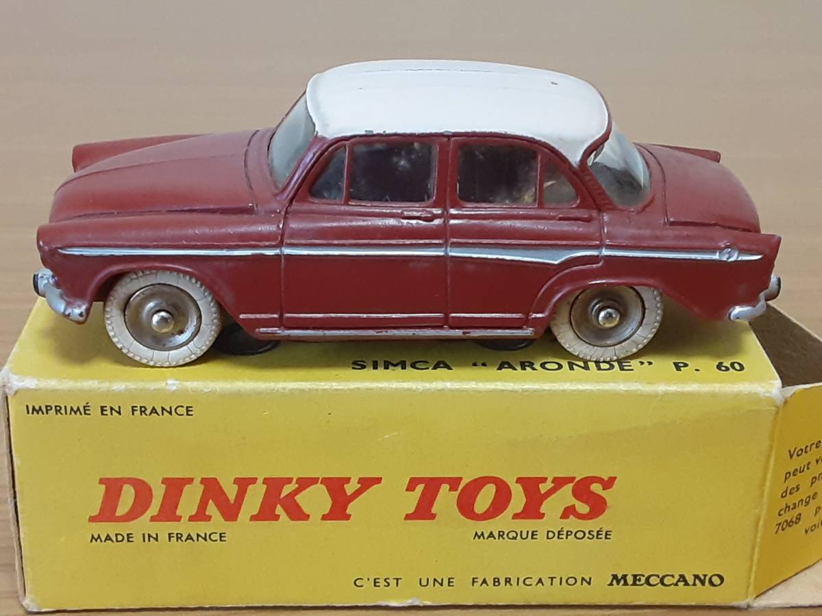 0 Dinky Simca Aronde Toys P.60 FRENCH (自動車) Yahoo!オークション