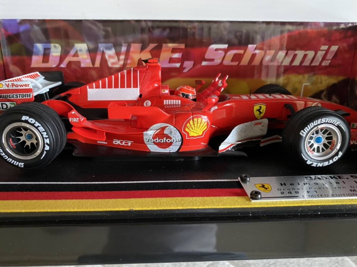 フェラーリ　Ｆ－１　Ｆ２００４　M・シューマッハ　＃１　バーレーン　 １／１８ 1/18 フェラーリ 248 F1 ドイツGP ホッケンハイム M.シューマッハ 2006