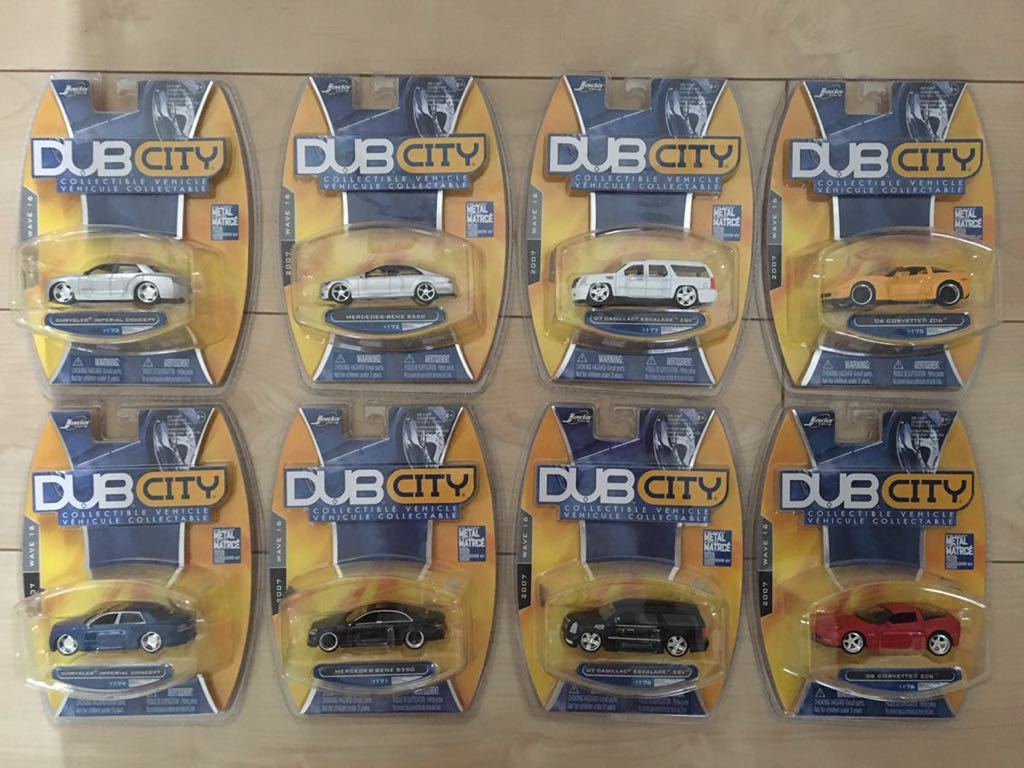 jada toys DUB CITY CHRYSLER IMPERIAL CONCEPT MERCEDES BENZ S550 