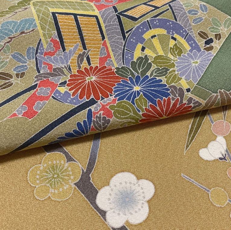 着物月花 柏田屋 田村哲彦 加賀草木友禅 手描き友禅 品のある花の訪問