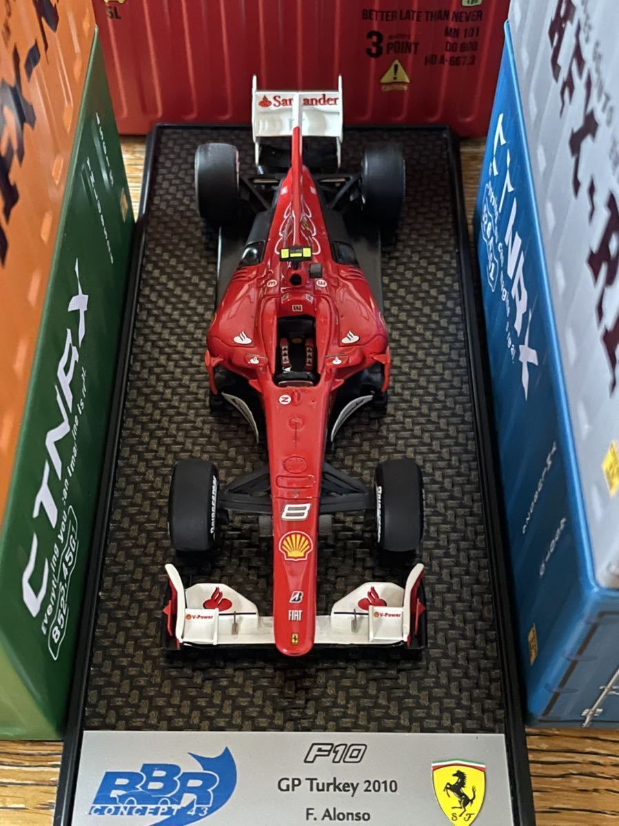 ☆120台限定⑧ FERRARI F10 F.アロンソ【トルコGPフェラーリ参戦800戦