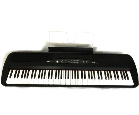 KORG SP-280 BK 電子 ピアノ 88鍵 ブラック 鍵盤 楽器 S1899827 弾くが