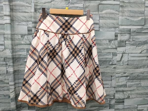 BURBERRY BLUELABELバーバリーブルーレーベルスカートノバチェック 美