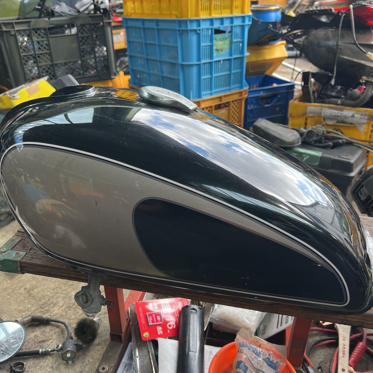 鍵無し ジャンク扱い SR400 タンク