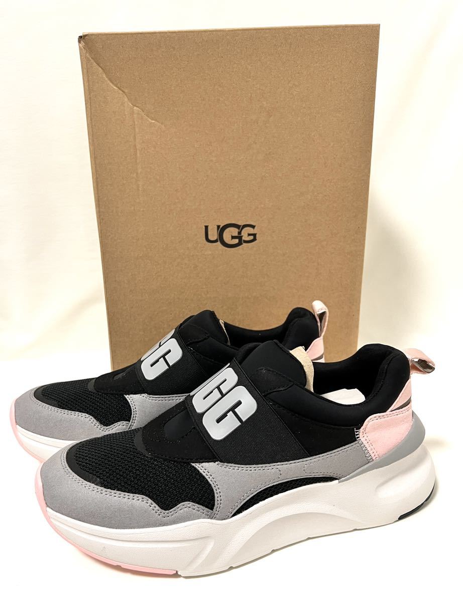 SALE，HOT 24.5 ugg スニーカー la flex エルエー フレックス ブラック ピンク アグ シューズ 厚底(US7)｜売買されたオークション情報、yahooの商品情報をアーカイブ公開 - オークファン 女性用