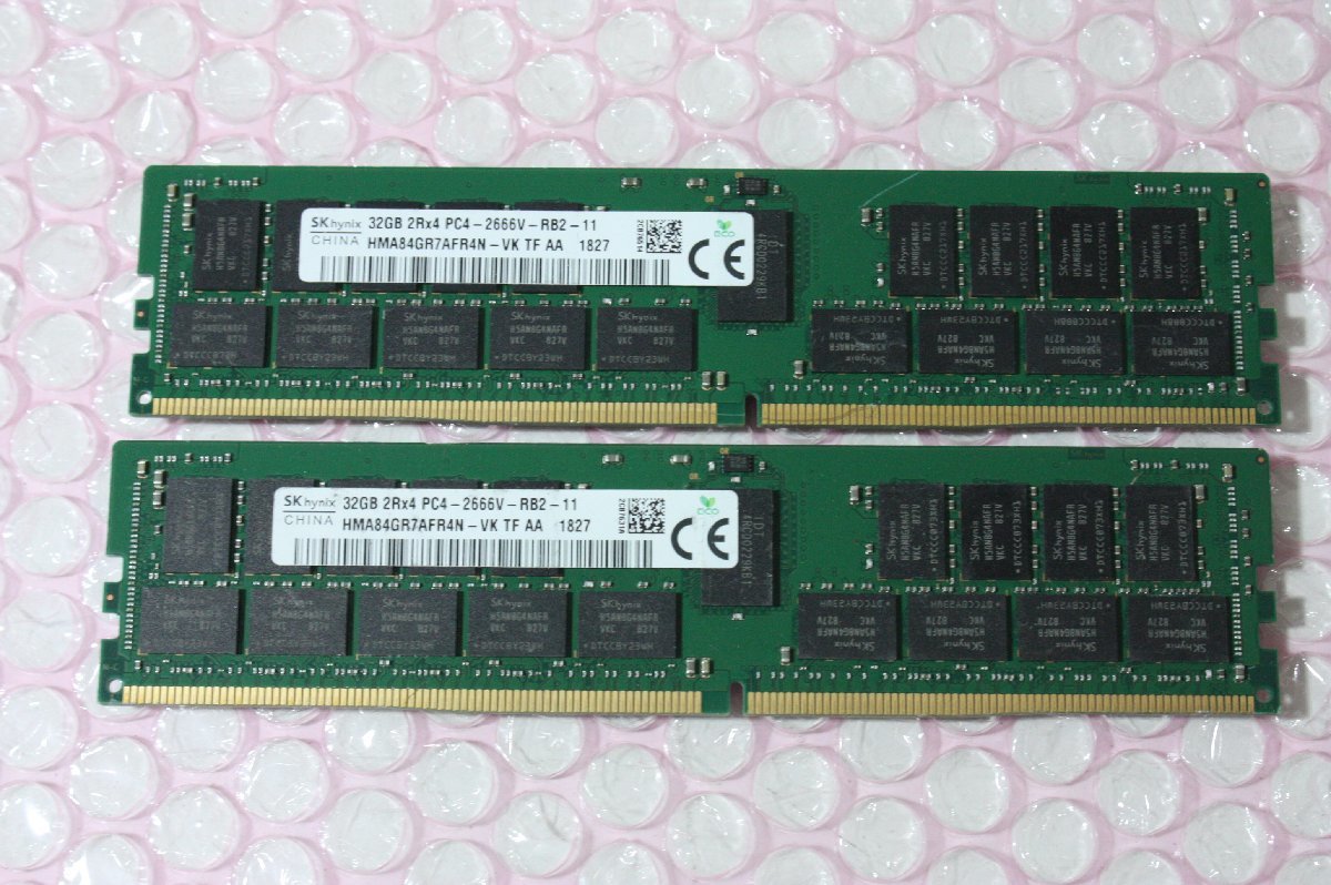 SK 32GB 2Rx4 PC4-2666V-RB2-12 Server ECC HYNIX Hynix Memory RAM 
