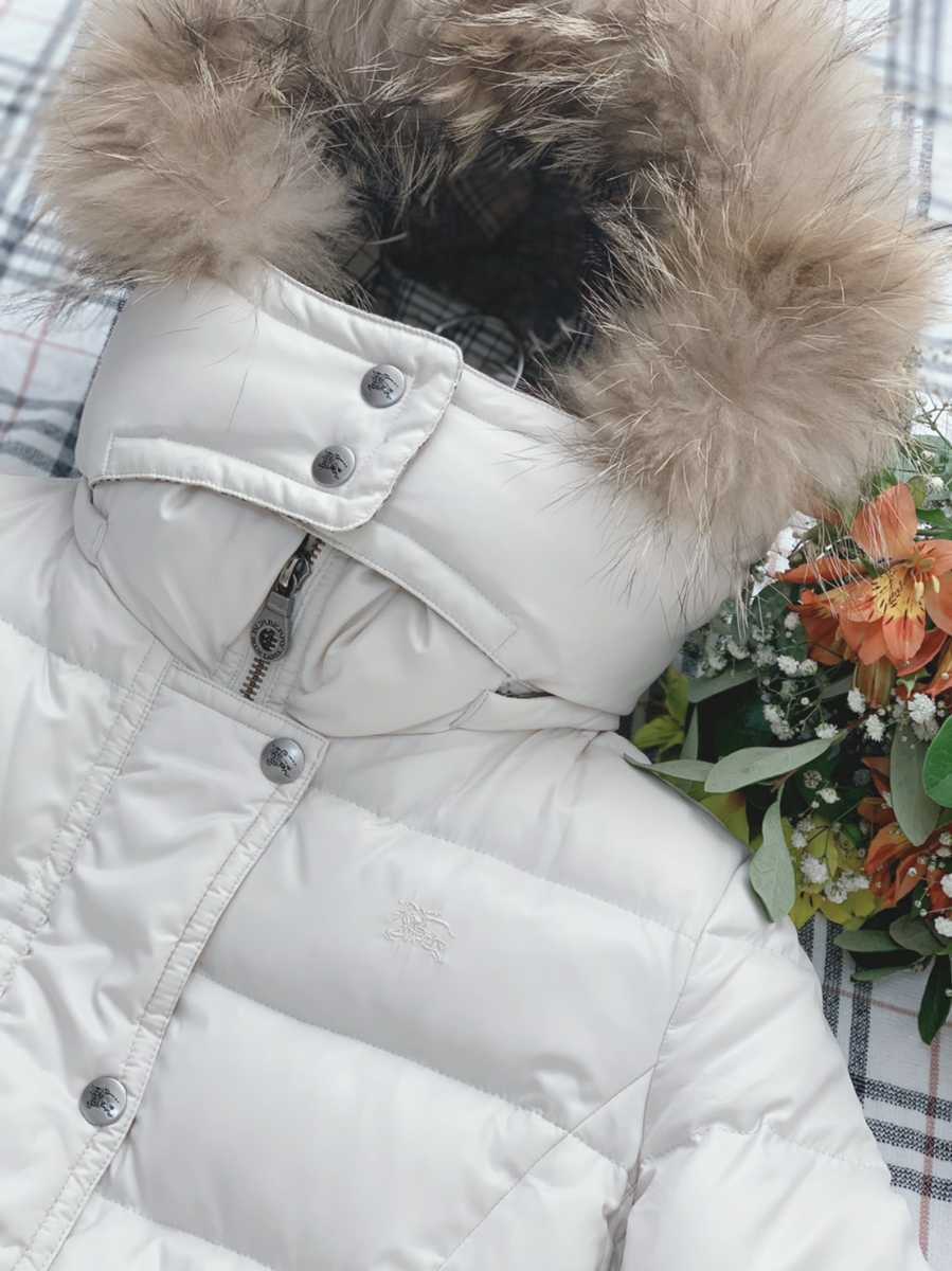 美品 BURBERRY バーバリーダウンコート Aライン バーバリーロンドン 