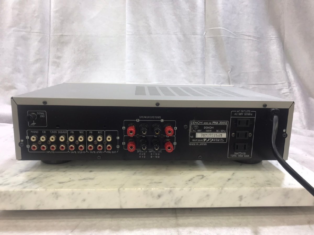□t57 現状品☆DENON デノン PMA-390AE インテグレーテッドアンプ