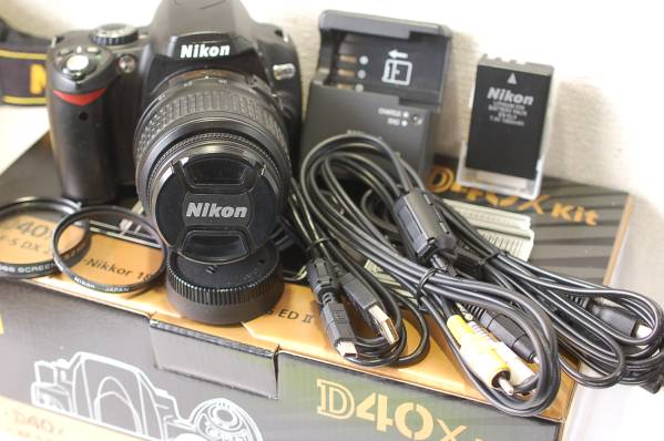 お買い得ですニコン D40X レンズキット 新同