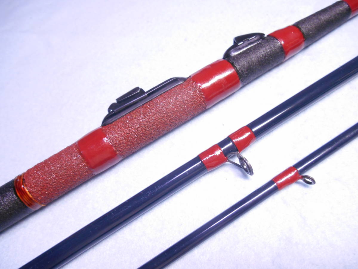 チヌ竿 サクラ 大江戸 良品 並継 3.2m カーボン 滑り止めグリップ 