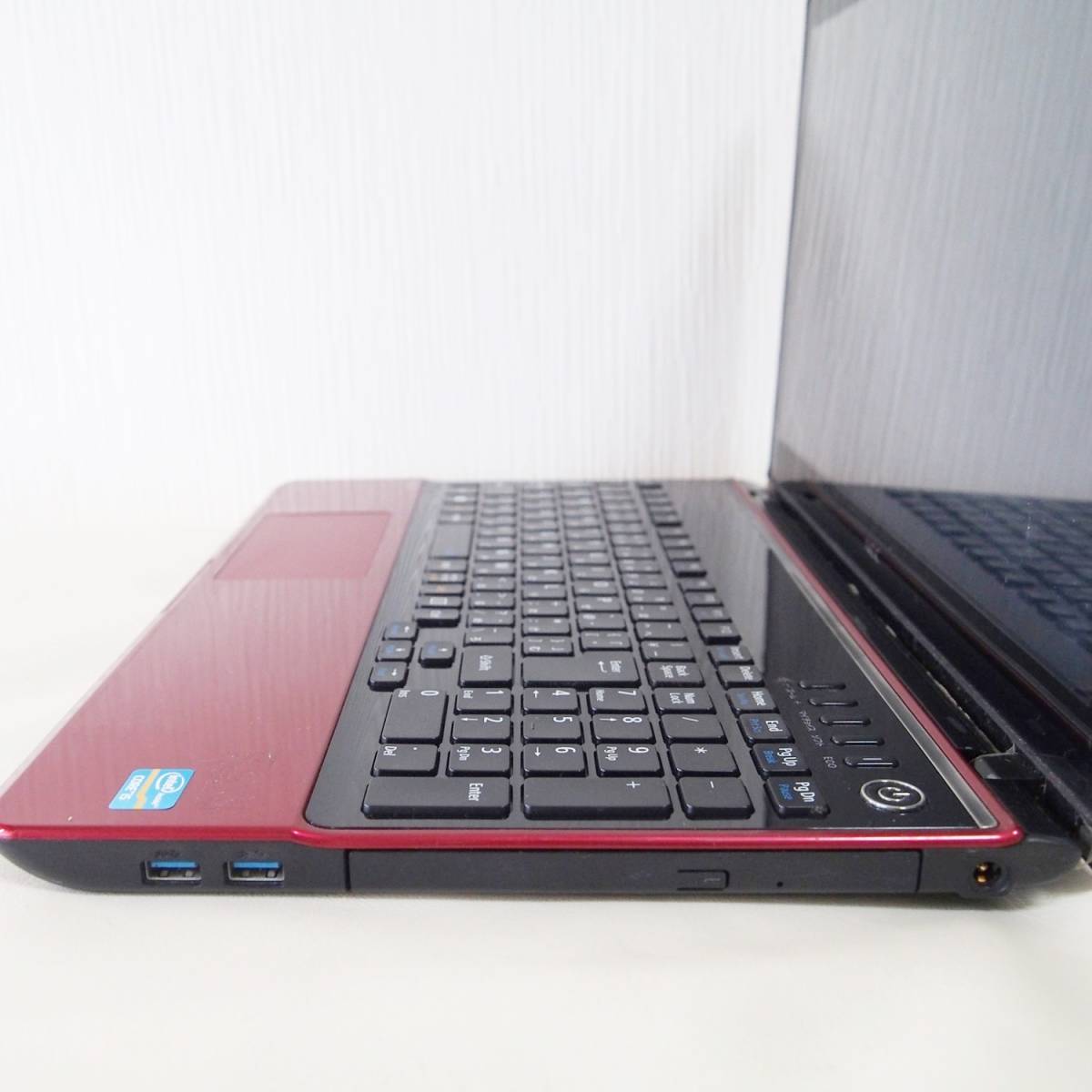 BIOS OK!】ジャンク NEC LS550/M ノートパソコン レッド 赤 PC NEC