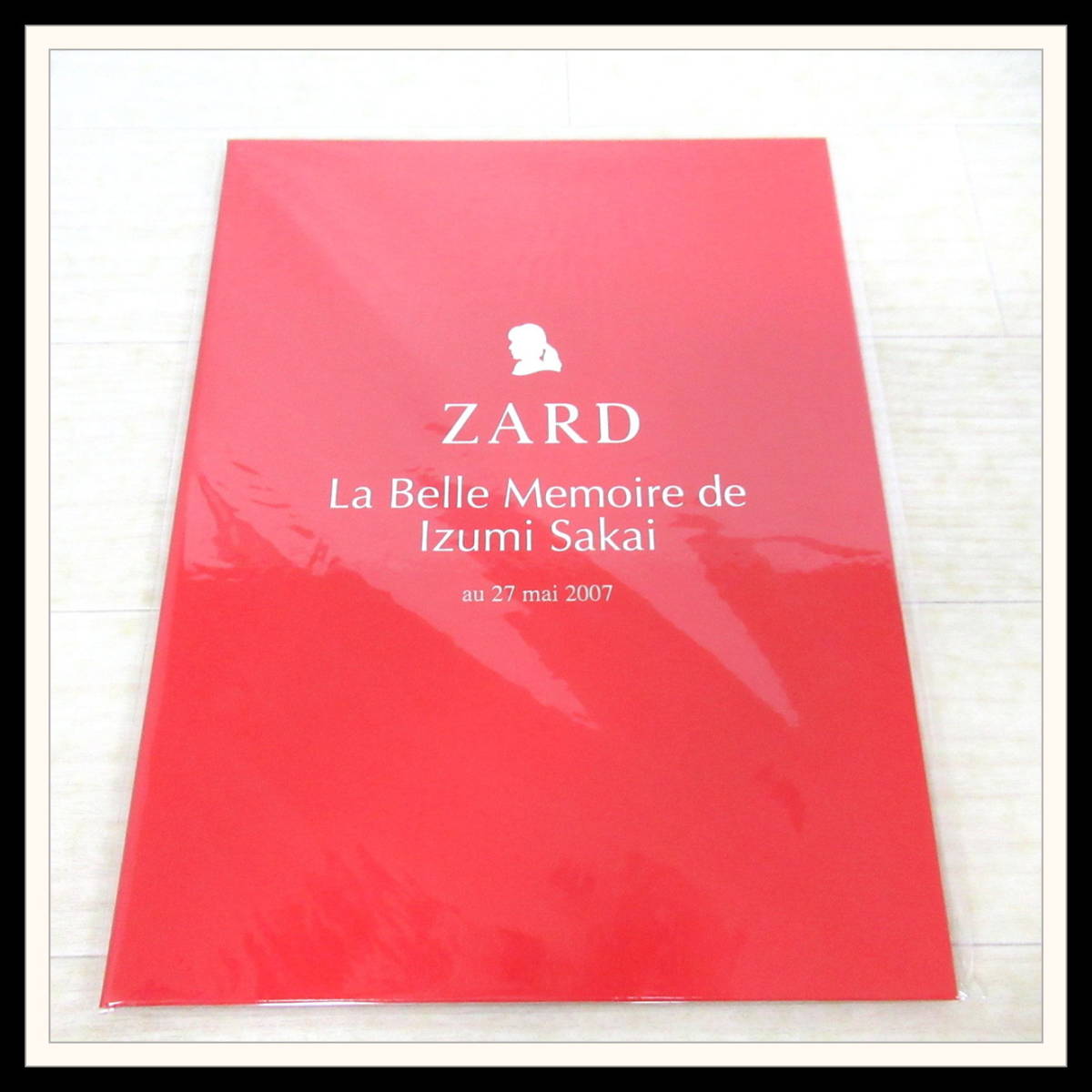 【良品】 ZARD(ザード) 「La Belle Memoire de Izumi Sakai au 27 mai 2007」切手シート/坂井泉水/未使用品/グッズ【J4【R2022-08-19-294