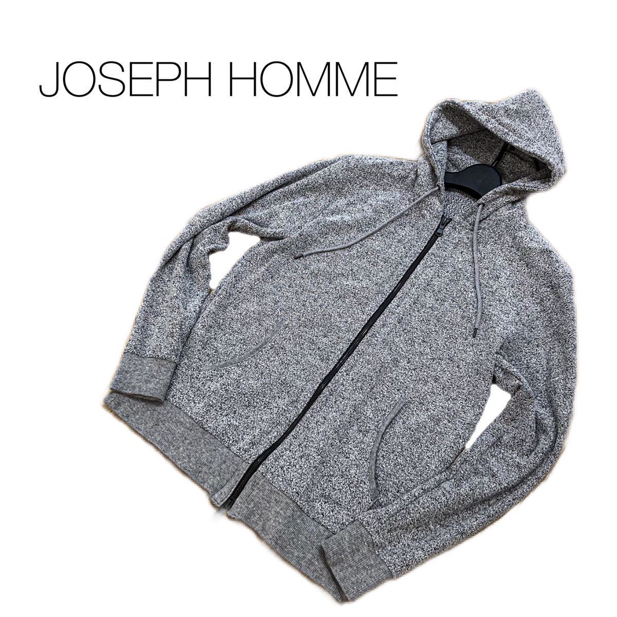 HOT，低価 品 JOSEPH HOMME 最高級霜降りカラー メランジジップパーカー ブルゾン サイズ46 M〜Lサイズ相当 /ジョセフオム 定価25 000円(Mサイズ)｜売買されたオークション情報、yahooの商品情報をアーカイブ Mサイズ