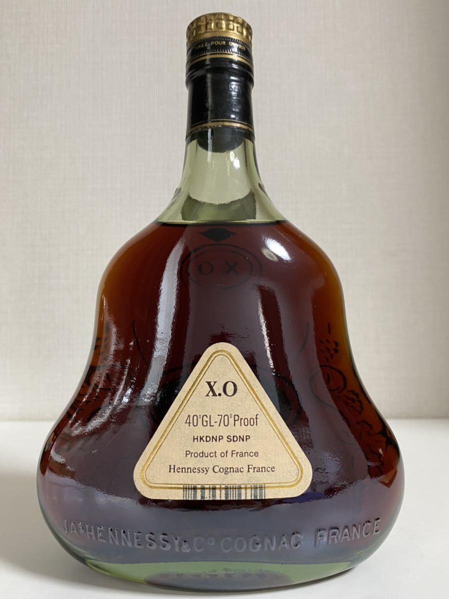 古酒・未開栓】Hennessy XO ヘネシーXO グリーンボトル 金キャップ