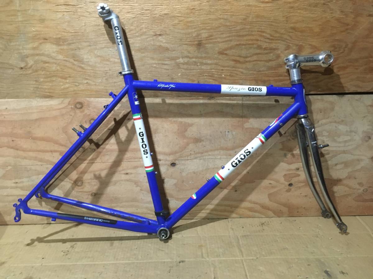 GIOS spazio 700c グラベル シクロ クロス ロードバイク フレーム 中古