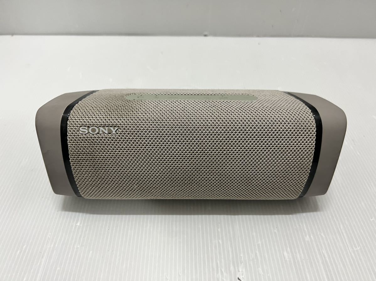 SONY 嗅ぎ SRS-XB33 ベージュ ワイヤレスBluetoothスピーカー